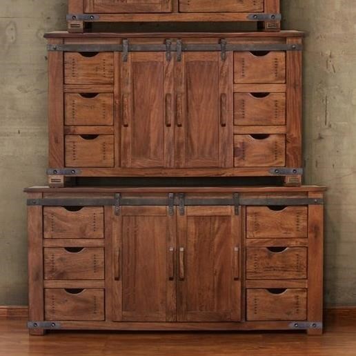 IFD International Furniture Direct Parota IFD866STAND70 70" TV Stand